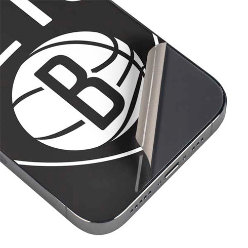 NBA Brooklyn Nets Large Logo iPhone 16 Pro Skin